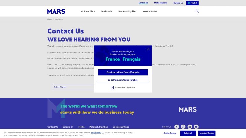 Capture d'écran de Foodspring Whey