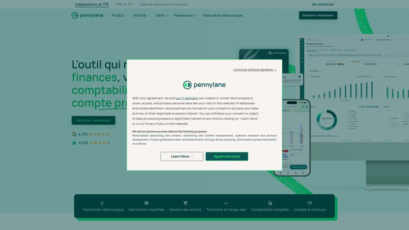 Capture d'écran de Pennylane