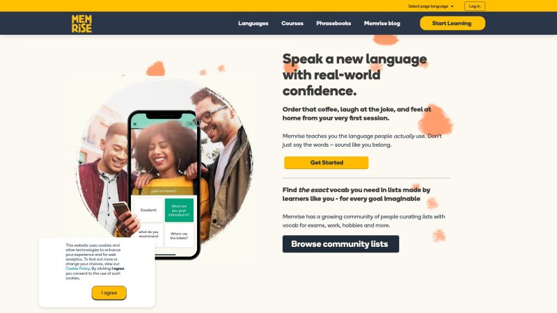 Capture d'écran de Memrise