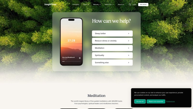 Capture d'écran de Insight Timer