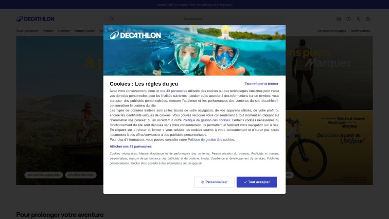 Capture d'écran de Decathlon Coach