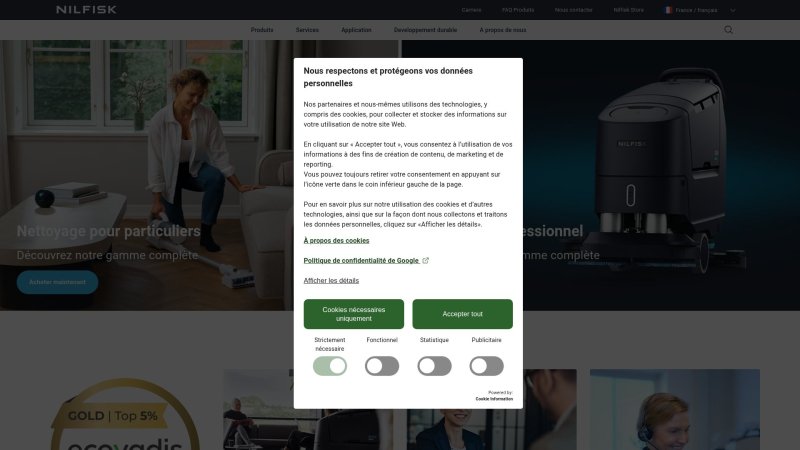 Capture d'écran de Nilfisk Core 140