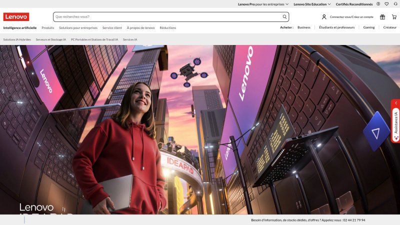 Capture d'écran de Lenovo IdeaPad Slim 5