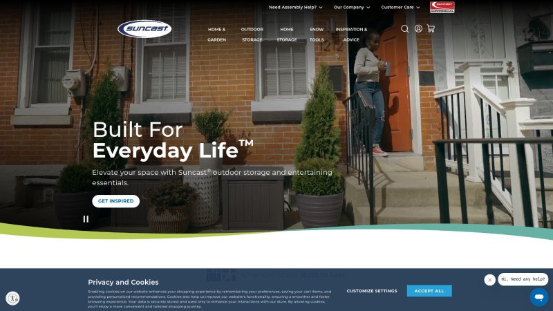 Capture d'écran de Suncast BMS7400