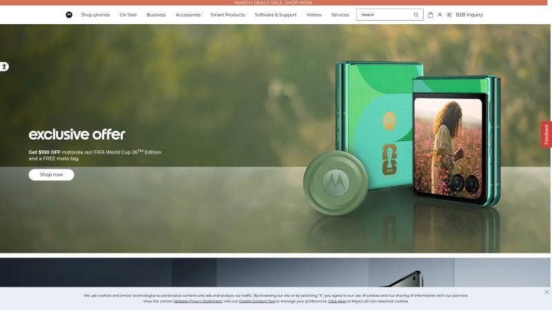 Capture d'écran de Motorola Halo+