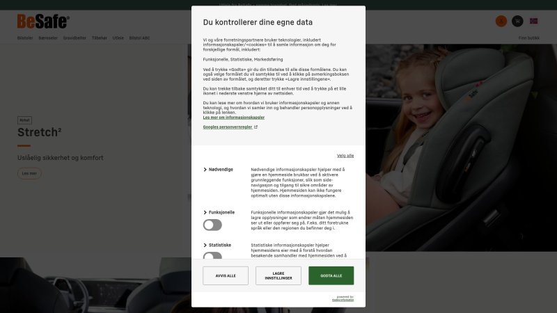Capture d'écran de BeSafe iZi Go Modular