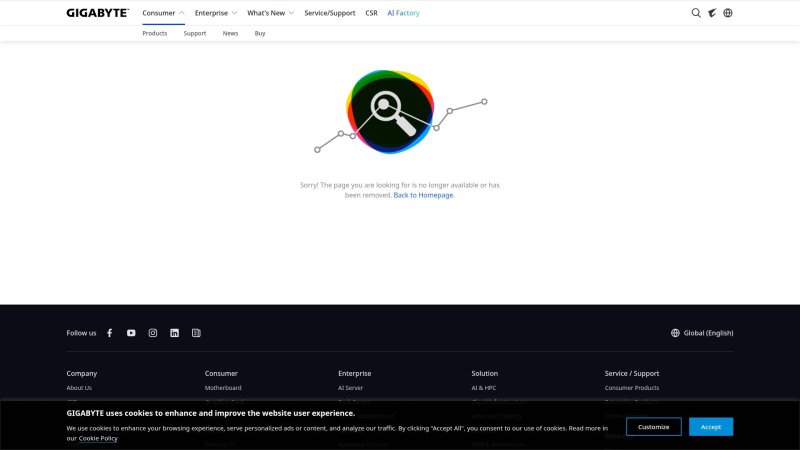 Capture d'écran de Gigabyte M27Q X