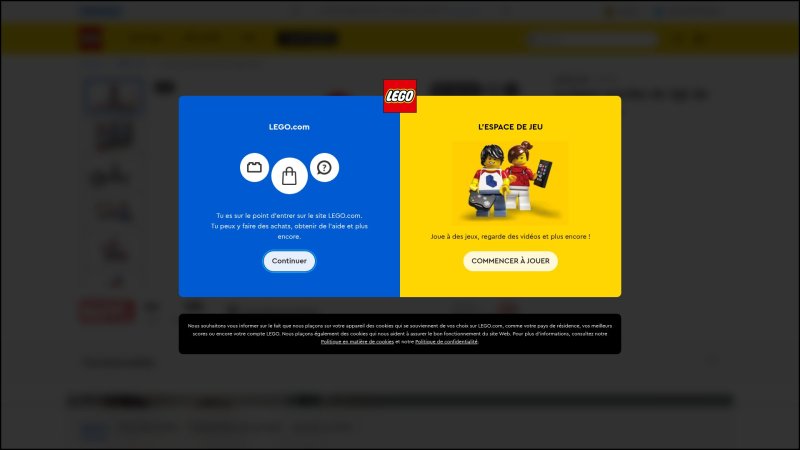 Capture d'écran de LEGO Duplo