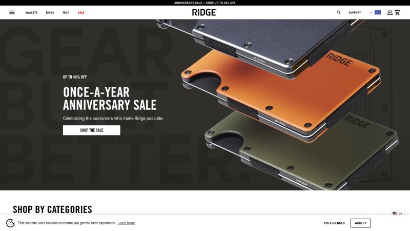 Capture d'écran de Ridge Wallet