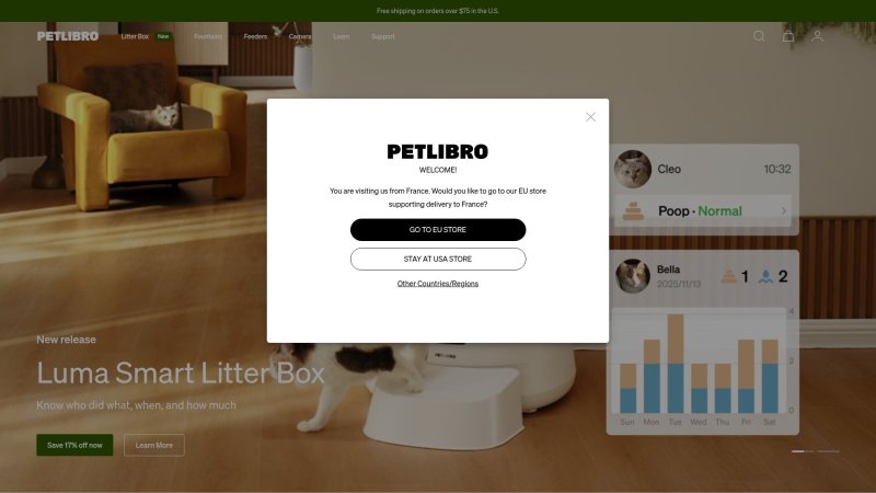 Capture d'écran de Petlibro Capsule