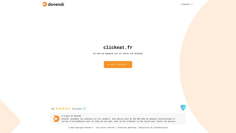 Capture d'écran de ClickEat