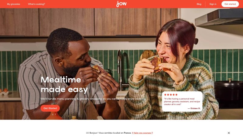 Capture d'écran de Jow