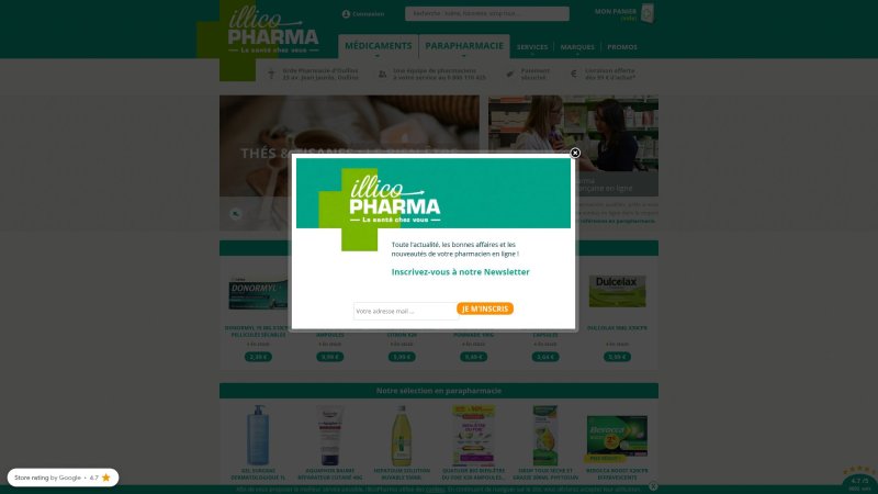 Capture d'écran de IllicoPharma