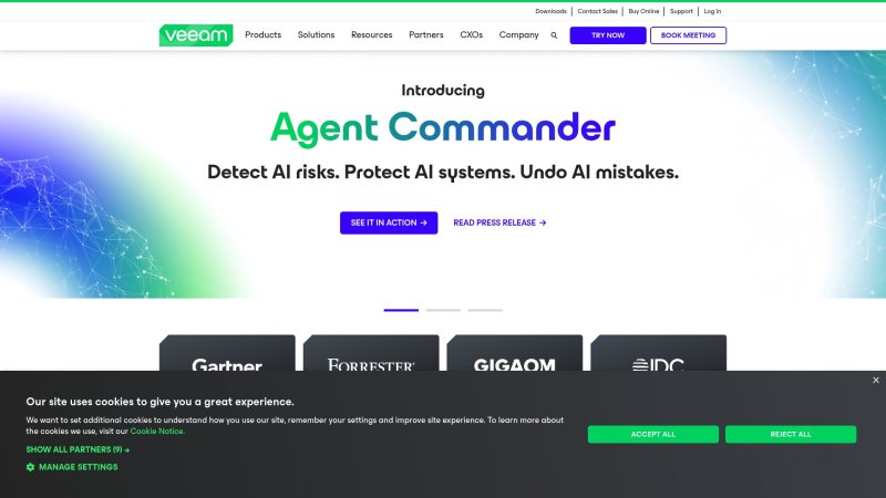 Capture d'écran de Veeam Agent