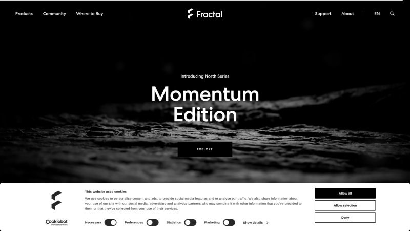 Capture d'écran de Fractal Design North