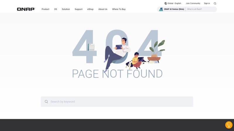 Capture d'écran de QNAP TS-464