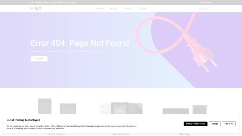 Capture d'écran de WD My Passport SSD