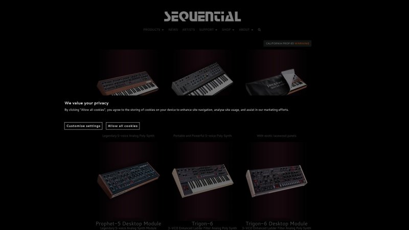 Capture d'écran de Sequential Prophet-6