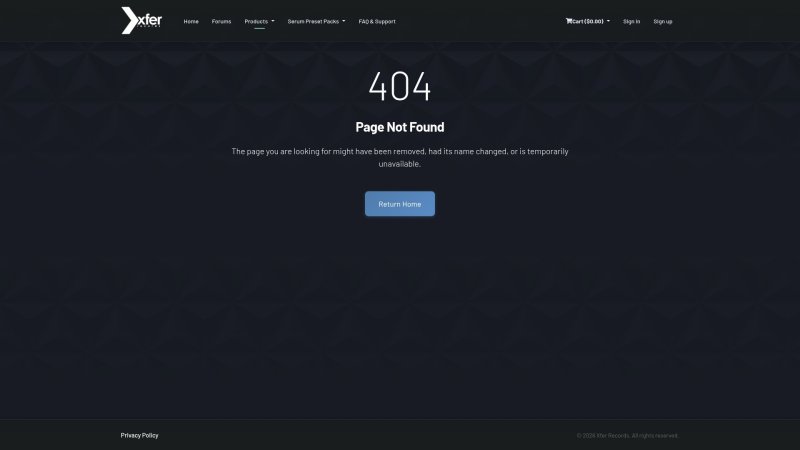 Capture d'écran de Serum by Xfer