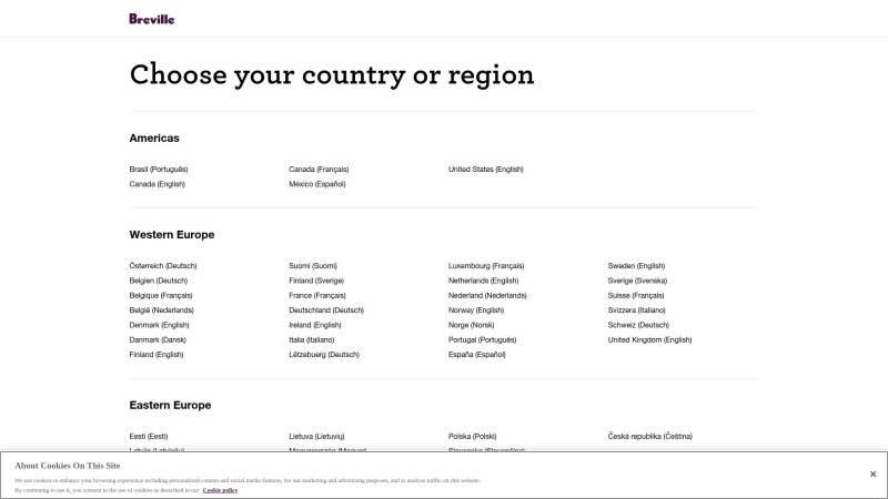 Capture d'écran de Breville Juice Fountain