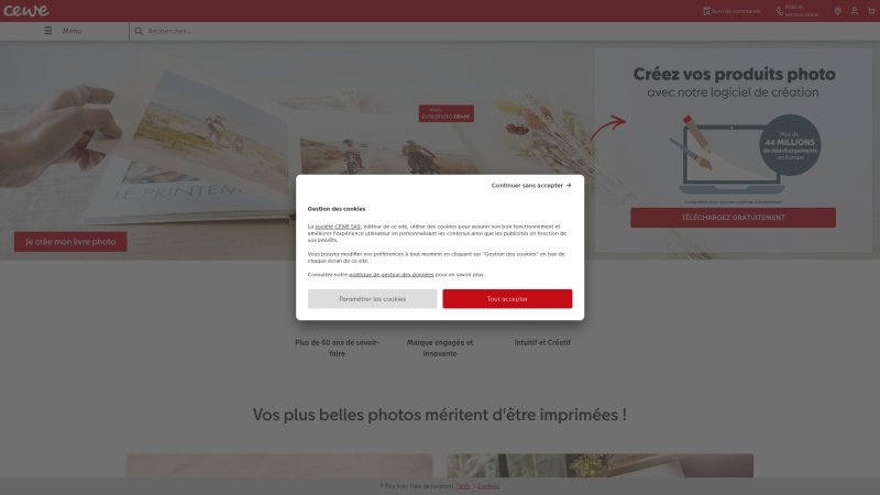 Capture d'écran de Cewe