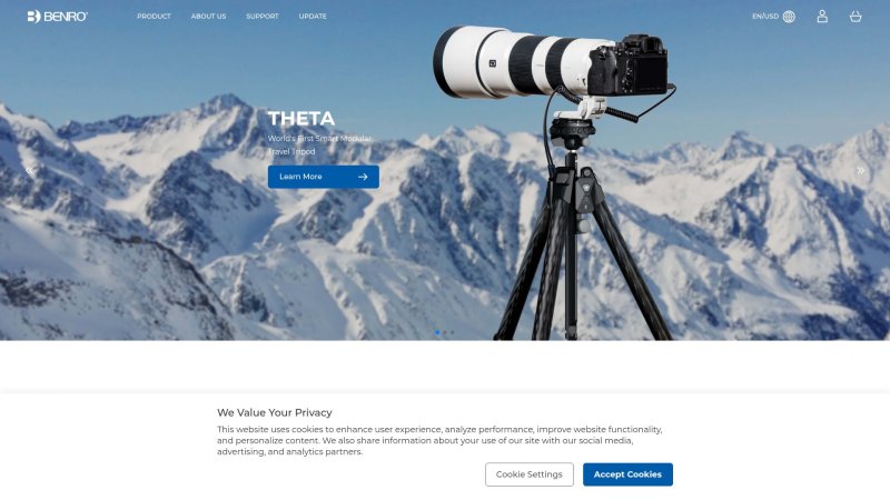 Capture d'écran de Benro X Series 3XS