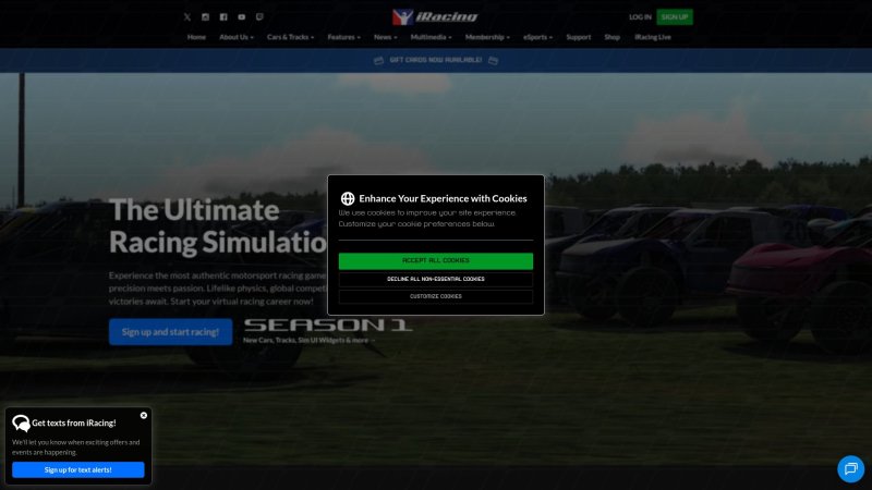 Capture d'écran de iRacing