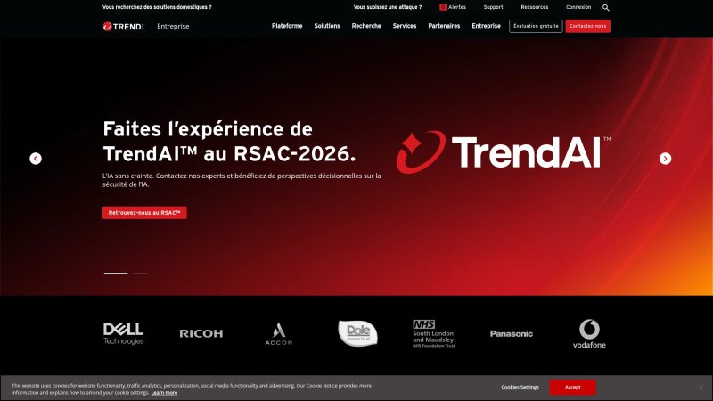 Capture d'écran de Trend Micro Maximum Security