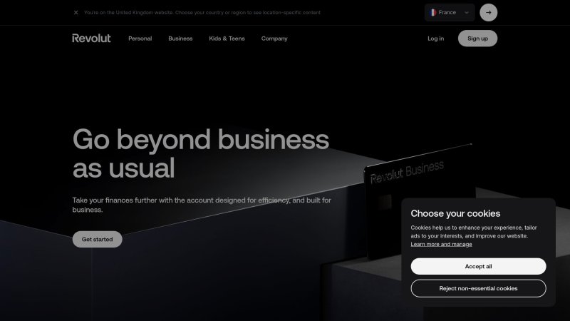 Capture d'écran de Revolut Business