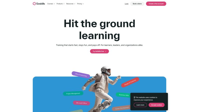 Capture d'écran de GoSkills Excel