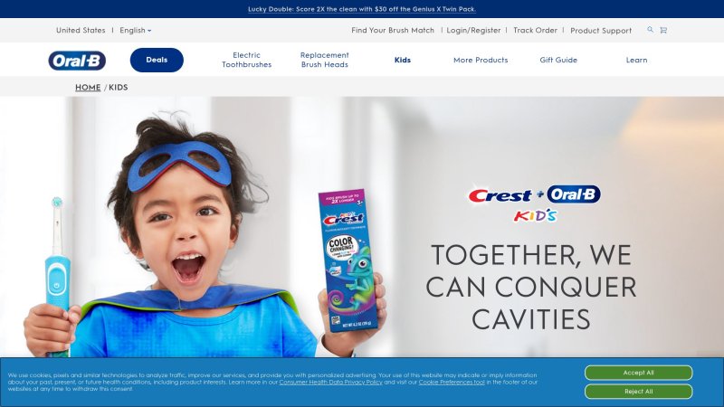 Capture d'écran de Oral-B Kids
