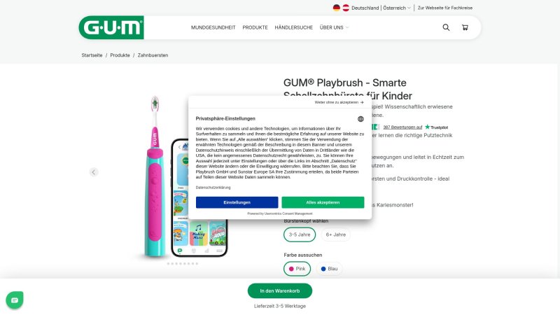 Capture d'écran de Playbrush Smart Sonic