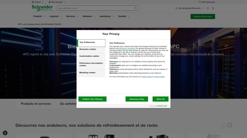 Capture d'écran de APC Back-UPS Pro 1500