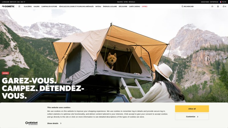 Capture d'écran de Dometic CFX3 45