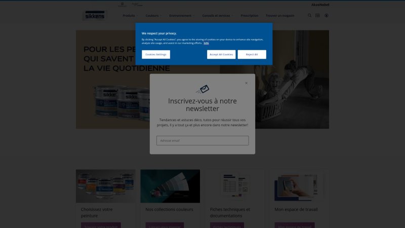 Capture d'écran de Sikkens Alpha Rezisto