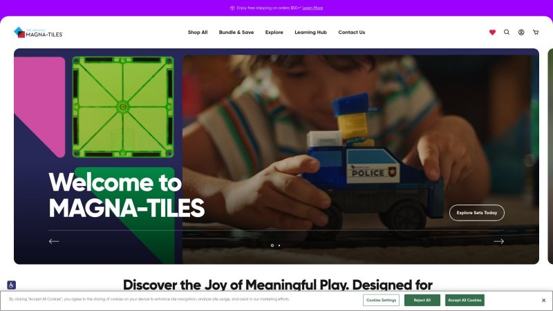 Capture d'écran de Magna-Tiles