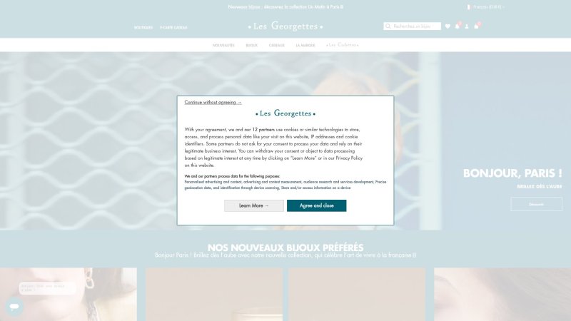 Capture d'écran de Les Georgettes