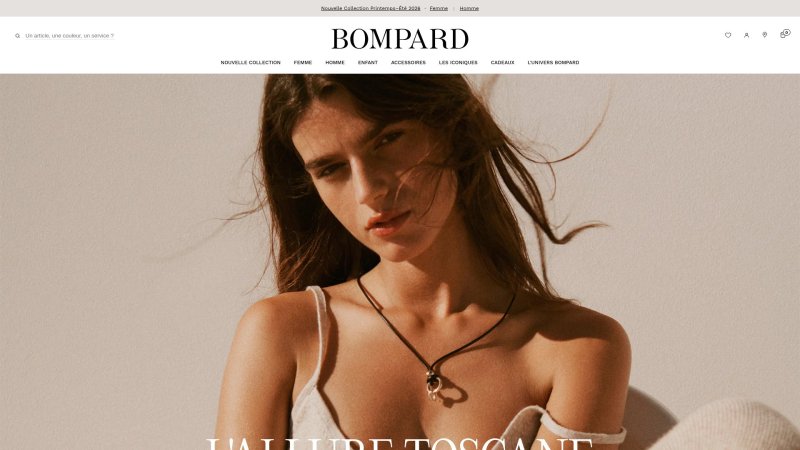 Capture d'écran de Eric Bompard