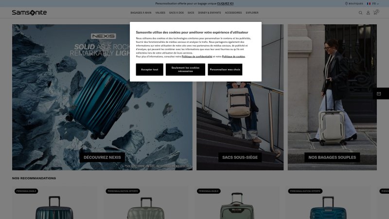 Capture d'écran de Samsonite Proxis 75cm