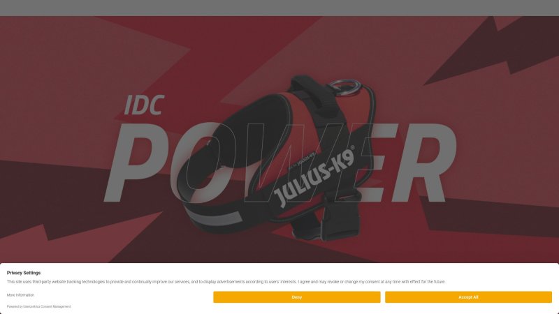 Capture d'écran de Julius-K9 IDC Powerharness