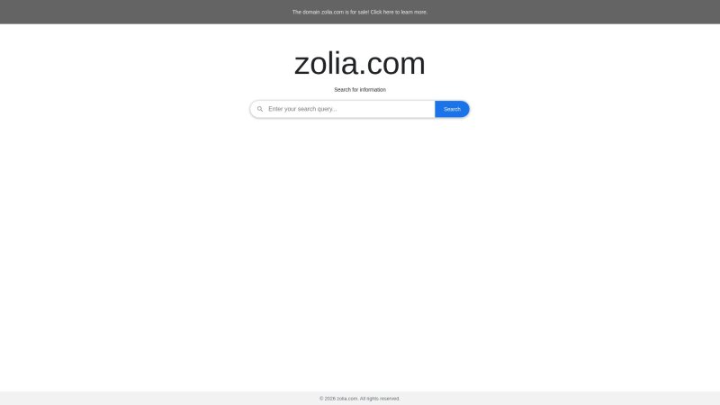 Capture d'écran de Zolia Madeleine