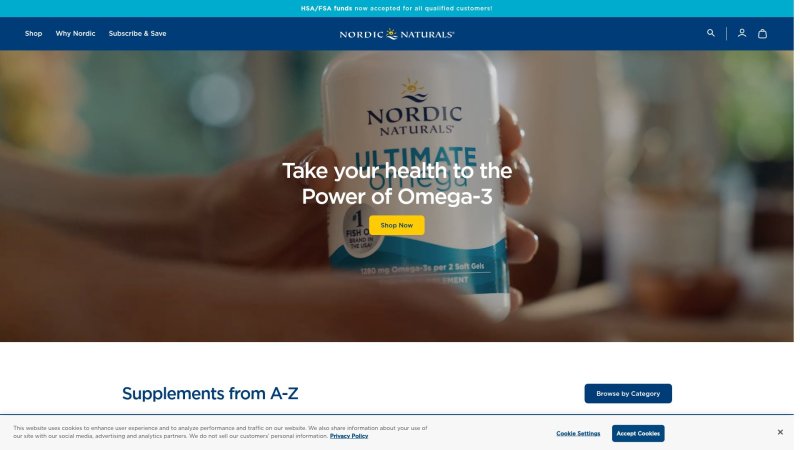 Capture d'écran de Nordic Naturals Ultimate Omega