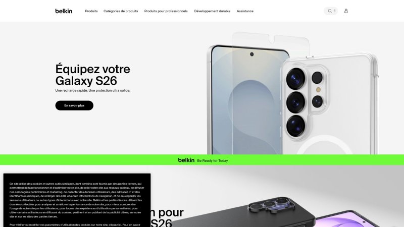 Capture d'écran de Belkin BoostCharge Pro