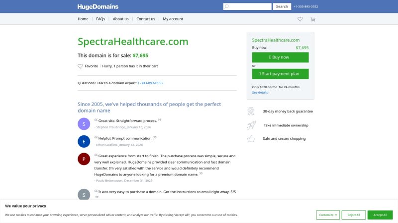 Capture d'écran de Spectra S1 Plus