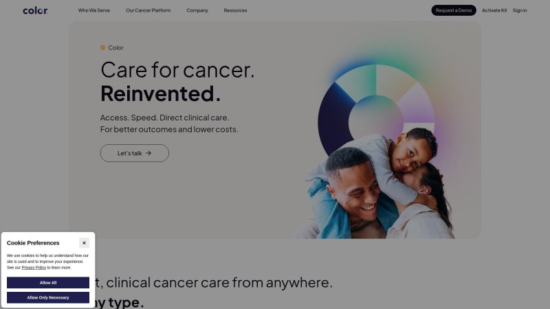 Capture d'écran de Color Genomics