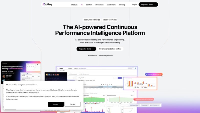 Capture d'écran de Gatling