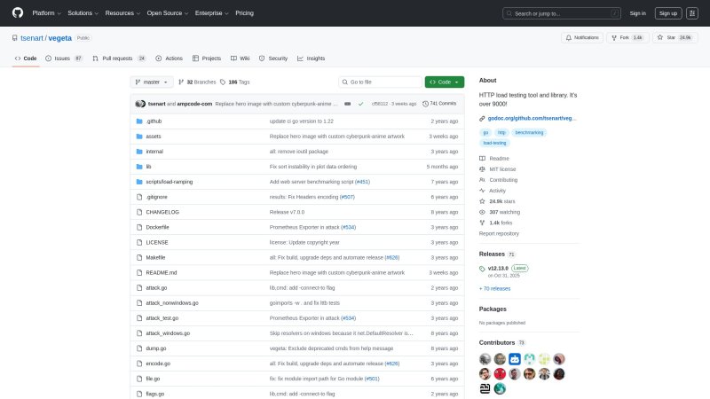 Capture d'écran de Vegeta