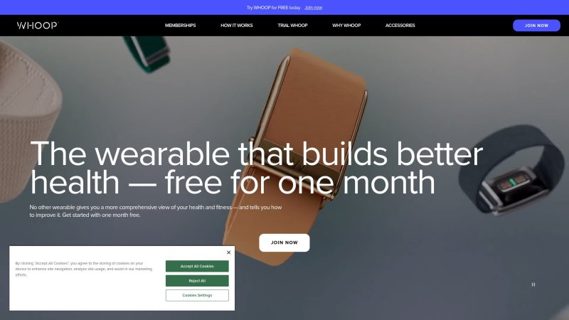 Capture d'écran de Whoop 4.0