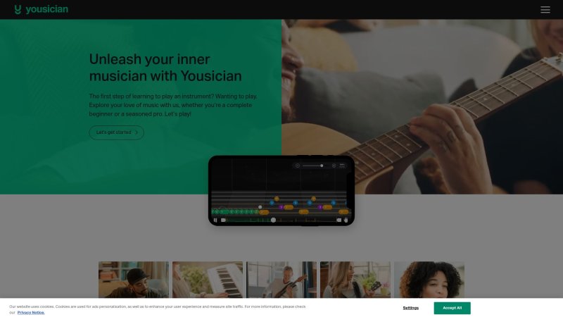 Capture d'écran de Yousician