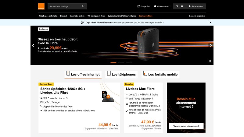 Capture d'écran de Orange Livebox Max